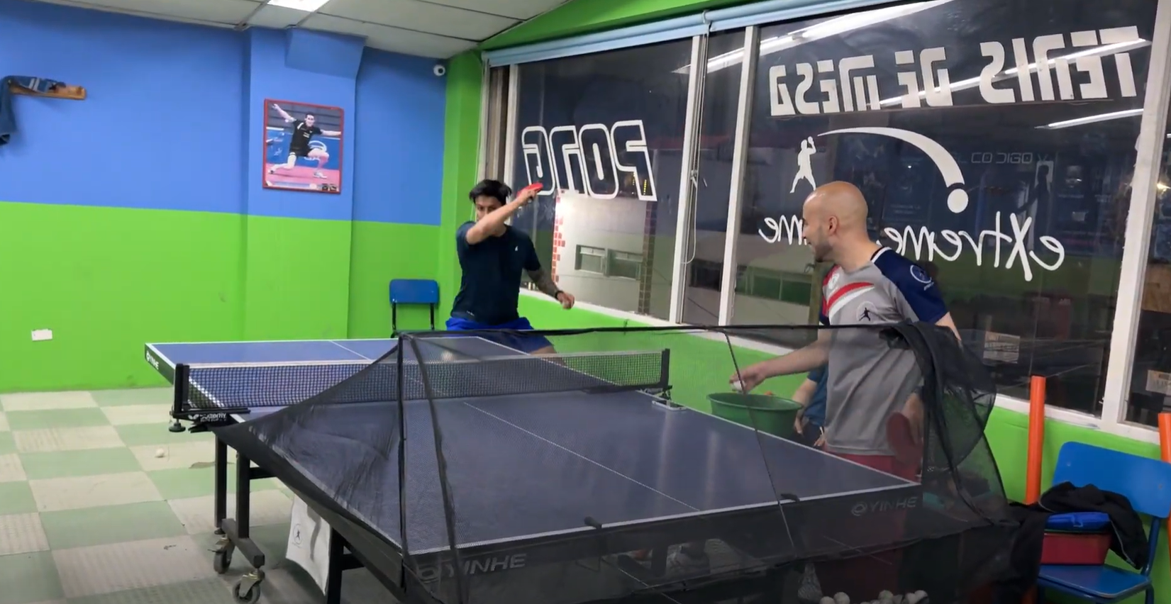 Curso de tenis de mesa